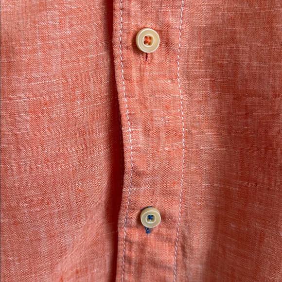 Tommy Bahama Linen Short Sleeve Button Down Shirt Size XXL - Picture 3 of 10